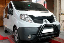 Opel Vivaro 2001–2015 Bullbar F1-01 Black (ruostumaton teräs) kuva 2