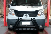 Nissan Primastar 2002–2014 Bullbar F1-01 Black (ruostumaton teräs) kuva 1