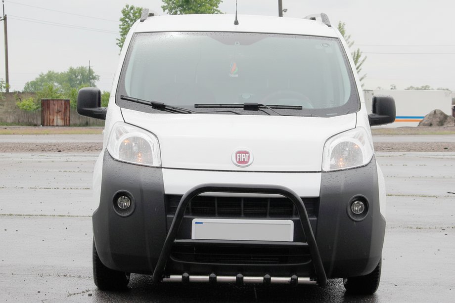 Fiat Fiorino/Qubo 2008–2024 Karjapuskuri WT006 Black (ruostumaton teräs) Image