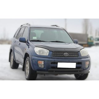 Etusuojakaari ST014-1 Black (ruostumaton teräs) Toyota Rav 4 2001–2005 kuva 2