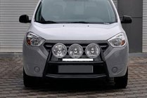 Renault Dokker 2013–2022 Puskurirauta WT022 Black (ruostumaton teräs) kuva 1