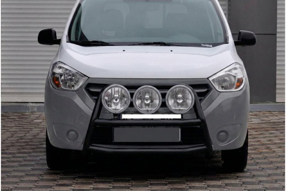 Dacia Dokker 2013–2022 Puskurirauta WT022 Black (ruostumaton teräs) Image