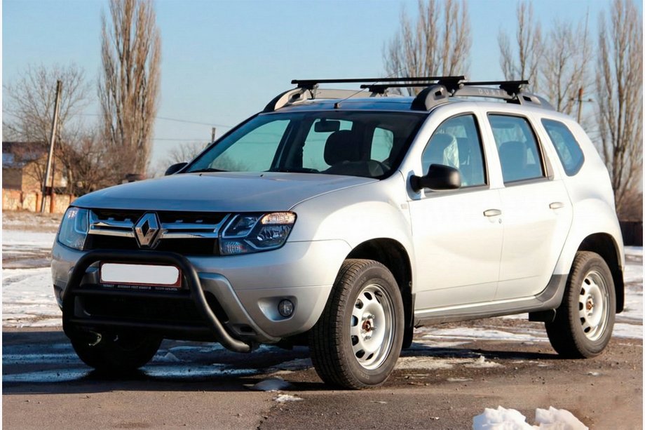Dacia Duster 2008–2018 Karjapuskuri WT022 Black (ruostumaton teräs) Image