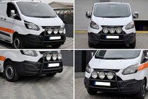 Ford Custom 2013–2022 Puskurirauta WT022 Black (ruostumaton teräs) kuva 4
