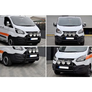 Puskurirauta WT022 Black (ruostumaton teräs) Ford Custom 2013–2022 kuva 4