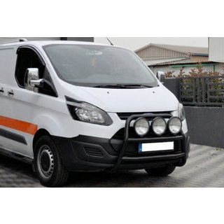 Puskurirauta WT022 Black (ruostumaton teräs) Ford Custom 2013–2022 kuva 1