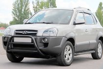 Hyundai Tucson JM 2004– Puskurirauta WT022 Black (ruostumaton teräs) kuva 2