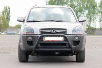 Hyundai Tucson JM 2004– Puskurirauta WT022 Black (ruostumaton teräs) kuva 1