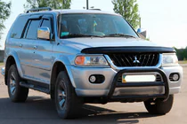 Mitsubishi Pajero Sport 1996–2007 Karjapuskuri WT022 Black (ruostumaton teräs) kuva 2