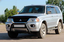 Mitsubishi Pajero Sport 1996–2007 Karjapuskuri WT022 Black (ruostumaton teräs) kuva 3