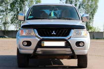 Mitsubishi Pajero Sport 1996–2007 Karjapuskuri WT022 Black (ruostumaton teräs) kuva 1