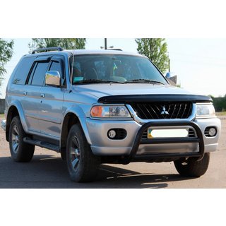 Karjapuskuri WT022 Black (ruostumaton teräs) Mitsubishi Pajero Sport 1996–2007 kuva 2