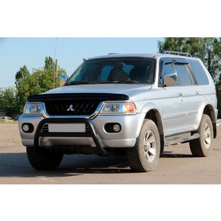 Karjapuskuri WT022 Black (ruostumaton teräs) Mitsubishi Pajero Sport 1996–2007 kuva 3