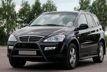 SsangYong Kyron 2005–2014 Karjapuskuri WT022 Black (ruostumaton teräs) kuva 1