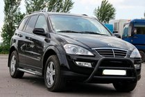 SsangYong Kyron 2005–2014 Karjapuskuri WT022 Black (ruostumaton teräs) kuva 3