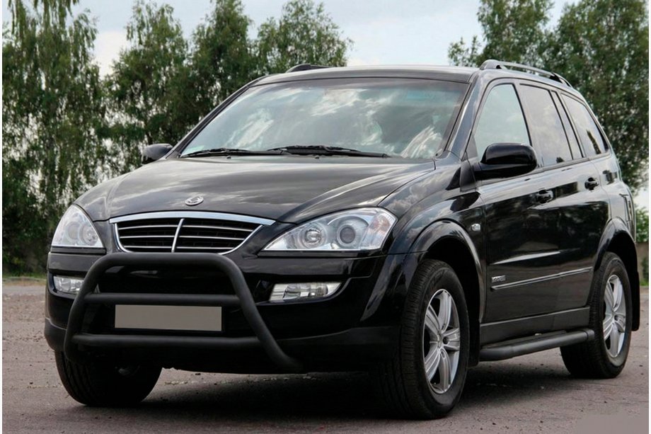 SsangYong Kyron 2005–2014 Karjapuskuri WT022 Black (ruostumaton teräs) Image