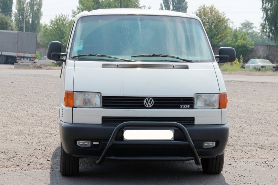 Volkswagen T4 Transporter 1990–2003 Karjapuskuri WT022 Black (ruostumaton teräs) Image