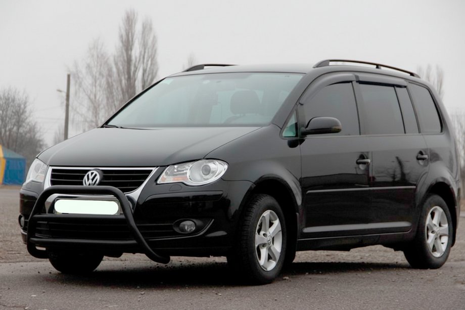 Volkswagen Touran 2003–2010 Karjapuskuri WT022 Black (ruostumaton teräs) Image