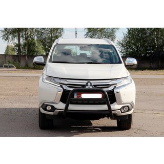 Karjapuskuri WT022 Black (ruostumaton teräs) Mitsubishi Pajero Sport 2015– kuva 1