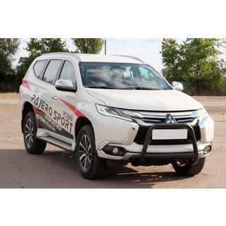 Karjapuskuri WT022 Black (ruostumaton teräs) Mitsubishi Pajero Sport 2015– kuva 2