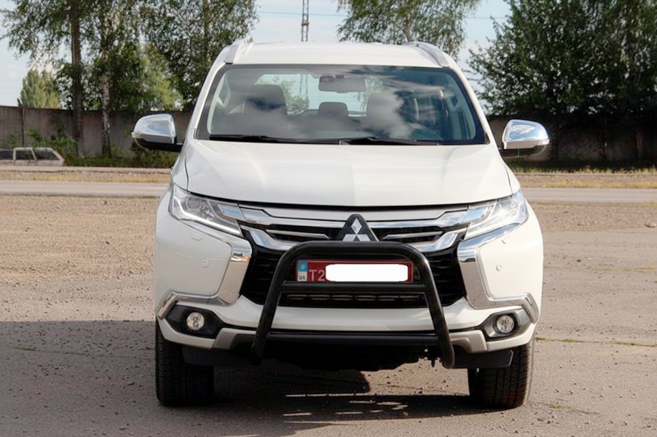 Mitsubishi Pajero Sport 2015– Karjapuskuri WT022 Black (ruostumaton teräs) Image
