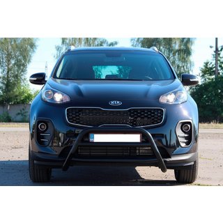 Karjapuskuri WT023 Black (ruostumaton teräs) Kia Sportage 2015–2021 kuva 1