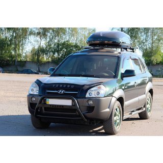 Karjapuskuri WT025 Black (ruostumaton teräs) Hyundai Tucson JM 2004– kuva 2