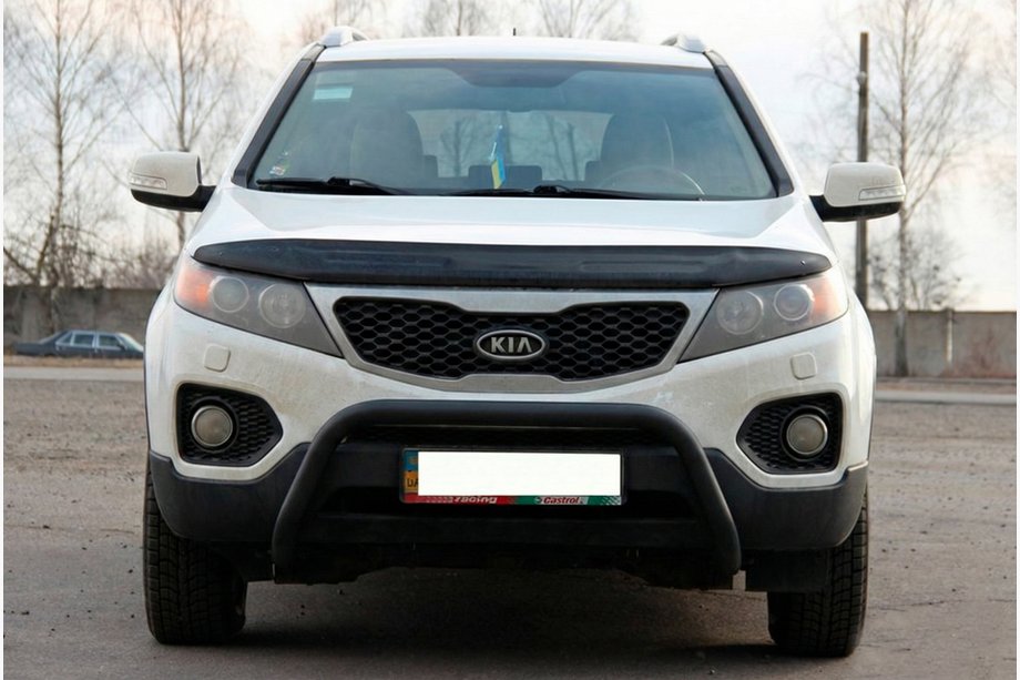Kia Sorento II XM 2009–2014 Karjapuskuri WT007 Black (ruostumaton teräs) Image