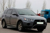 Mitsubishi Outlander 2006–2012 Karjapuskuri WT007 Black (ruostumaton teräs) kuva 3