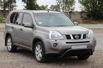 Nissan X-trail T31 2007–2014 Karjapuskuri WT007 Black (ruostumaton teräs) kuva 1