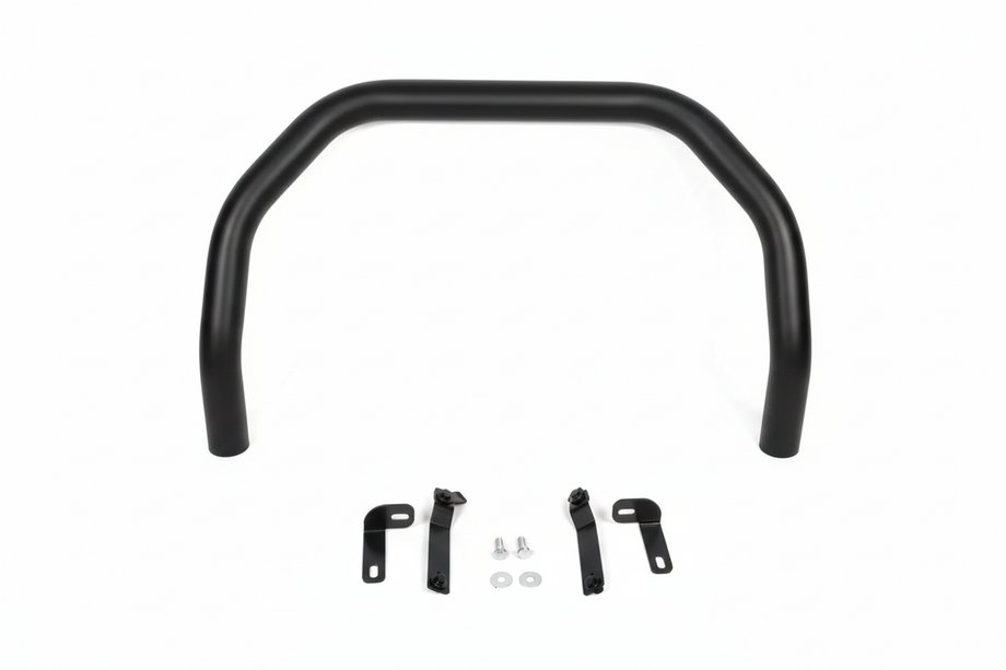 Jeep Grand Cherokee WK 2004–2010 Karjapuskuri WT007 Black (ruostumaton teräs) Image