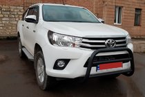 Toyota Hilux 2015– Karjapuskuri WT007 Black (ruostumaton teräs) kuva 2