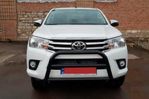 Toyota Hilux 2015– Karjapuskuri WT007 Black (ruostumaton teräs) kuva 3