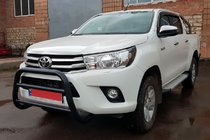 Toyota Hilux 2015– Karjapuskuri WT007 Black (ruostumaton teräs) kuva 4