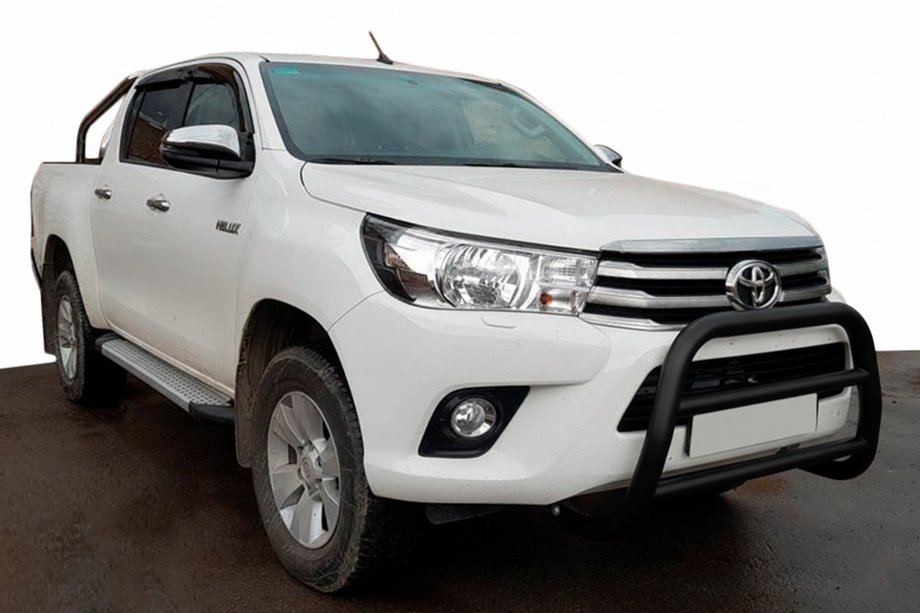 Toyota Hilux 2015– Karjapuskuri WT007 Black (ruostumaton teräs) Image