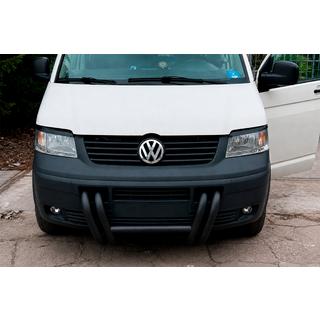 Karjapuskuri ST006-03 Nizdri Black (ruostumaton teräs) Volkswagen T5 Transporter 2003–2010 kuva 4
