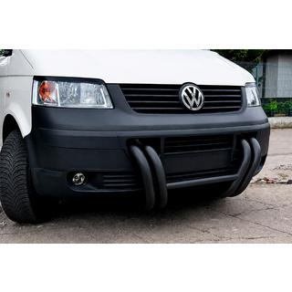 Karjapuskuri ST006-03 Nizdri Black (ruostumaton teräs) Volkswagen T5 Transporter 2003–2010 kuva 1