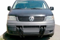 Volkswagen T5 Transporter 2003–2010 Puskurirauta ST006-04 Nizdri Black (ruostumaton teräs) kuva 1