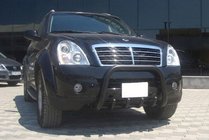 SsangYong Rexton I 2001–2017 Karjapuskuri QT006 Black (ruostumaton teräs) kuva 3