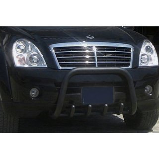 Karjapuskuri QT006 Black (ruostumaton teräs) SsangYong Rexton I 2001–2017 kuva 1