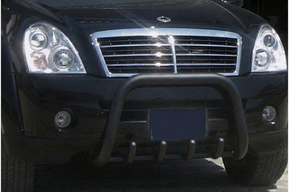SsangYong Rexton I 2001–2017 Karjapuskuri QT006 Black (ruostumaton teräs) Image