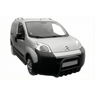 Etupuskurikaari QT006 Black (ruostumaton teräs) kuva 1