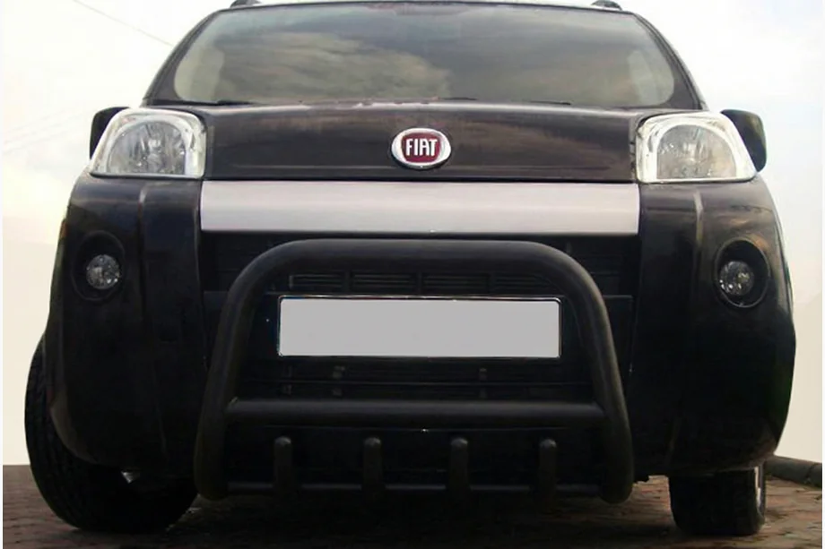 Fiat Fiorino/Qubo 2008–2024 Karjapuskuri QT006 Black (ruostumaton teräs) Image
