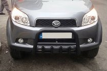 Daihatsu Terios 2006–2017 Etupuskurikaari QT006 Black (ruostumaton teräs) kuva 5