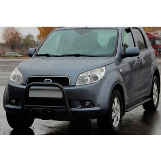 Etupuskurikaari QT006 Black (ruostumaton teräs) Daihatsu Terios 2006–2017 kuva 1