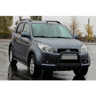 Etupuskurikaari QT006 Black (ruostumaton teräs) Daihatsu Terios 2006–2017 kuva 3