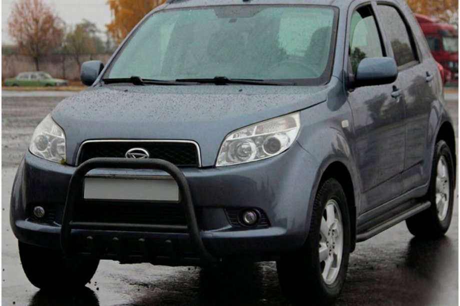 Daihatsu Terios 2006–2017 Etupuskurikaari QT006 Black (ruostumaton teräs) Image