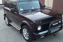 Lada Niva ja Urban 1977– Karjapuskuri QT006 Black (ruostumaton teräs) kuva 1