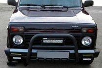 Lada Niva ja Urban 1977– Karjapuskuri QT006 Black (ruostumaton teräs) kuva 3