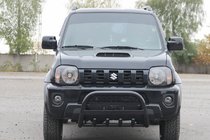 Suzuki Jimny 1998–2018 Karjapuskuri QT006 Black (ruostumaton teräs) kuva 1